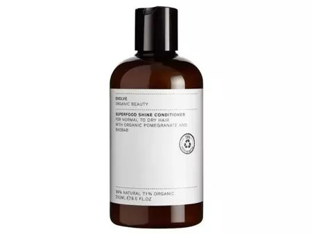 Evolve Organic Beauty - Superfood Shine Natural Conditioner - Натуральний кондиціонер для волосся, позбавленого блиску - 250ml