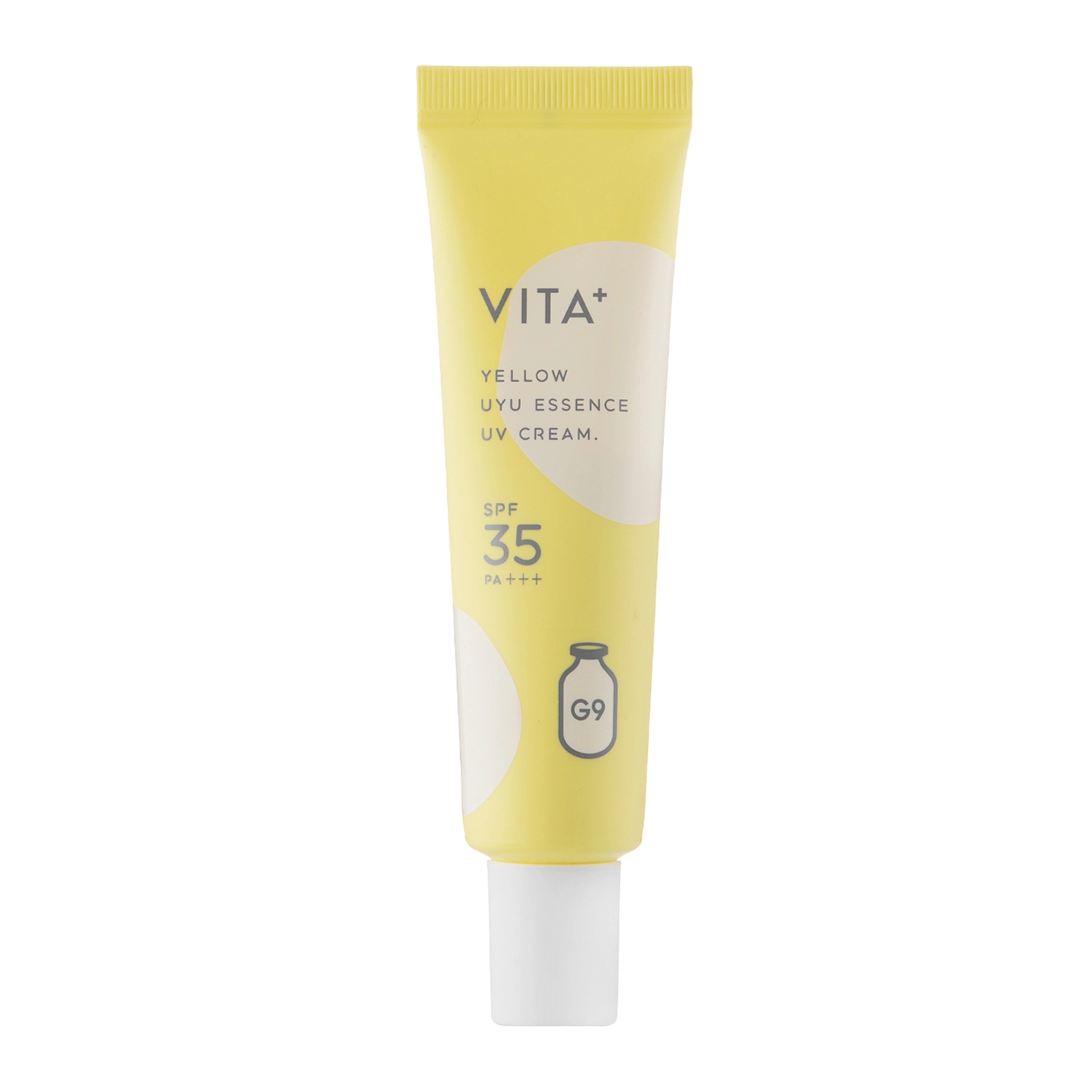 G9Skin - UYU Essence UV Cream Vita Yellow SPF35/PA+++ - Тонуючий сонцезахисний крем - 40g