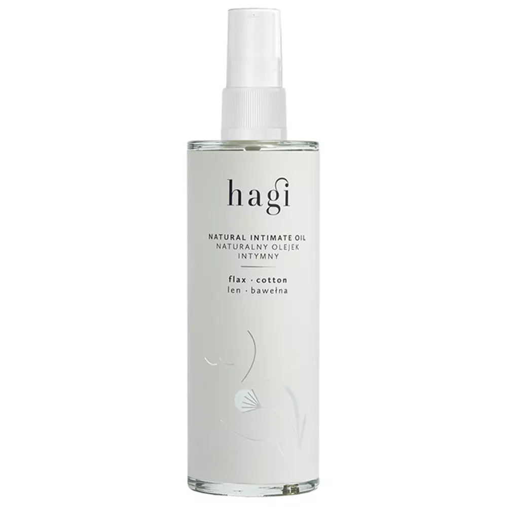 Hagi - Natural Intimate Oil - Натуральна олія для інтимної зони - Льон і Бавовна - 100ml