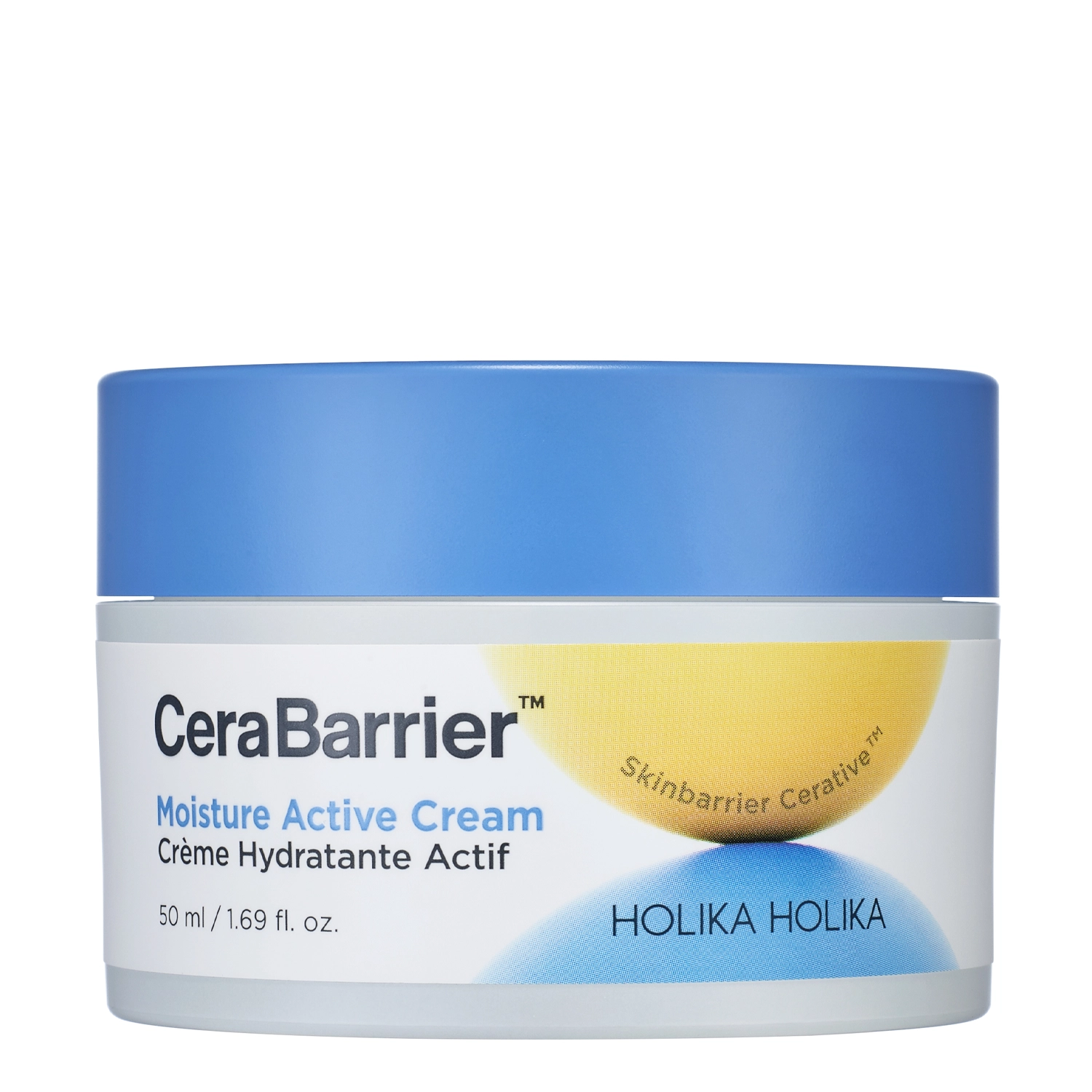 Holika Holika - CeraBarrier Moisture Active Cream - Насичений зволожувальний крем із церамідами - 50ml