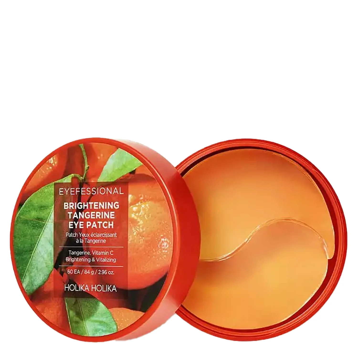 Holika Holika - Eyefessional Brightening Tangerine Eye Patch - Гідрогелеві патчі під очі - 60шт.