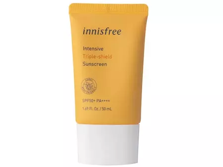 Innisfree - Сонцезахисний крем - Intensive - Triple Shield Sunscreen SPF50+/PA+++ - 50ml