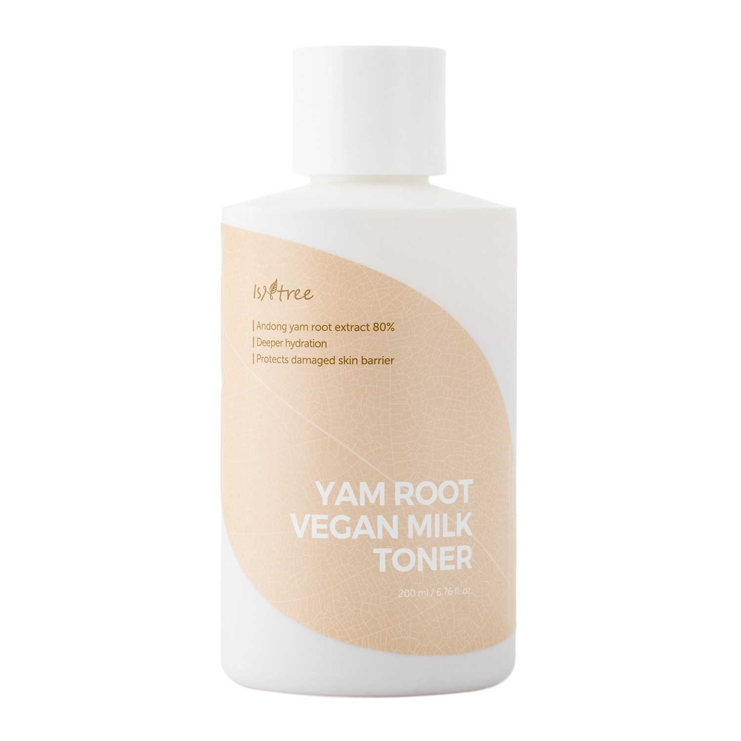 Isntree - Yam Root Vegan Milk Toner - Зволожувальний тонік для обличчя - 200ml