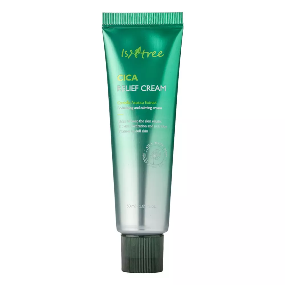 Isntree - Заспокійливий крем для обличчя - Cica Relief Cream - 50ml