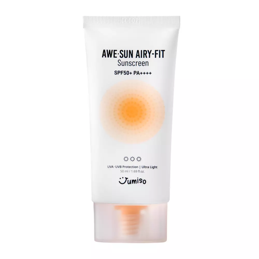 Jumiso - Awe-Sun Airyfit Sunscreen SPF50+ PA++++ - Легкий сонцезахисний крем для обличчя - 50ml