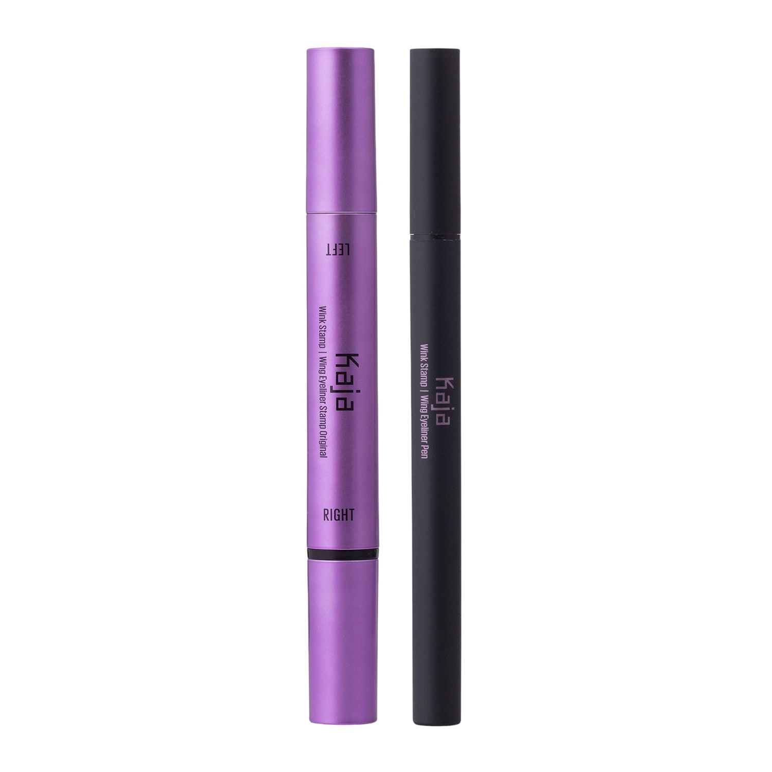 Kaja Beauty - Wing Eyeliner Pen & Stamp Original - Набір підводки у формі фломастера та підводки зі штампом