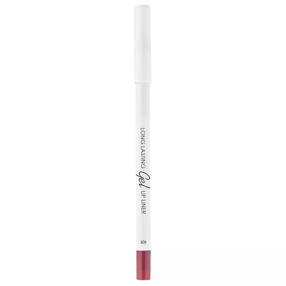 LAMEL - Гелевий олівець для губ - Long lasting Gel Lip Liner - 408 - 1,7g