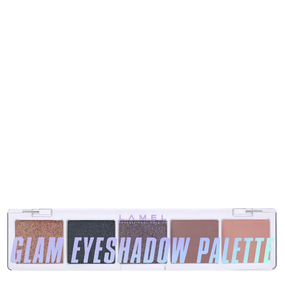 LAMEL - Палітра тіней для повік - Glam Eyeshadow Palette - 401 - 10g