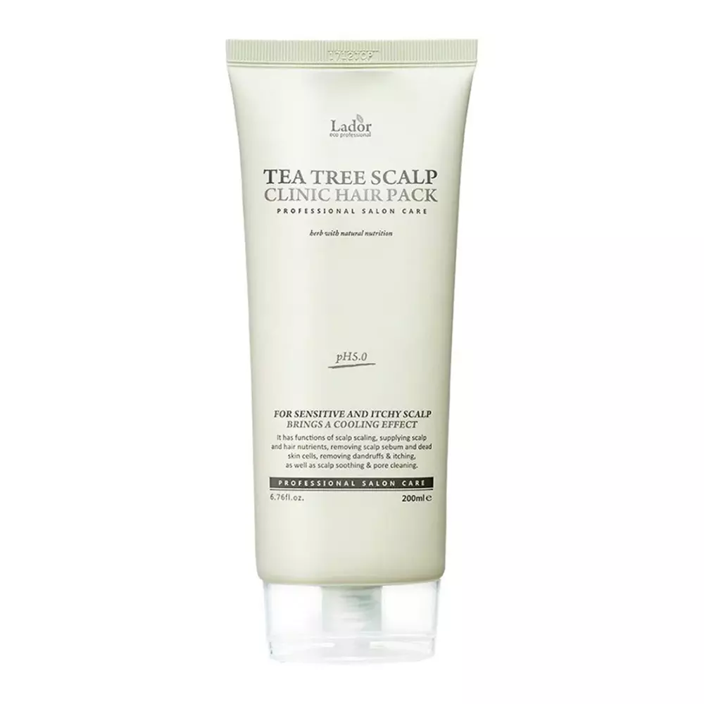 La'dor - Tea Tree Scalp Clinic Hair Pack - Очищувальна маска для шкіри голови - 200ml