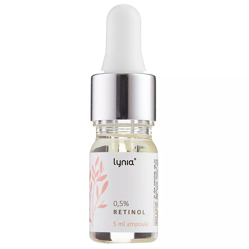 Lynia - Антивікова ампула з ретинолом 0,5% - Pro - Retinol 0,5% - Wrinkle Reduction Firming - 5ml