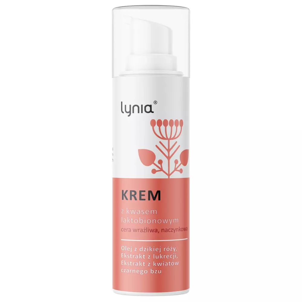 Lynia - Крем для судинної шкіри з лактобіоновой кислотою - 50ml