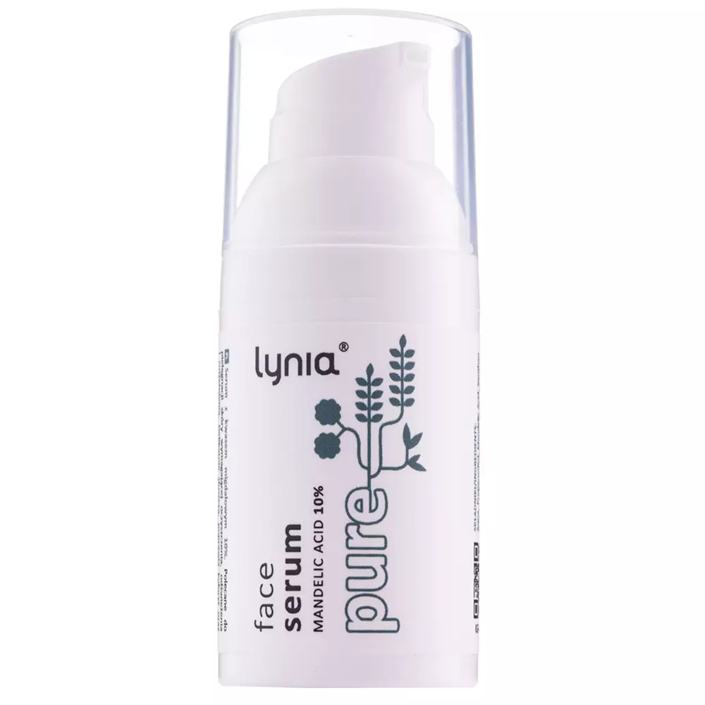 Lynia - Сироватка для обличчя - Мигдальна кислота - Pure - Face Serum - Mandelic Acid - 30ml