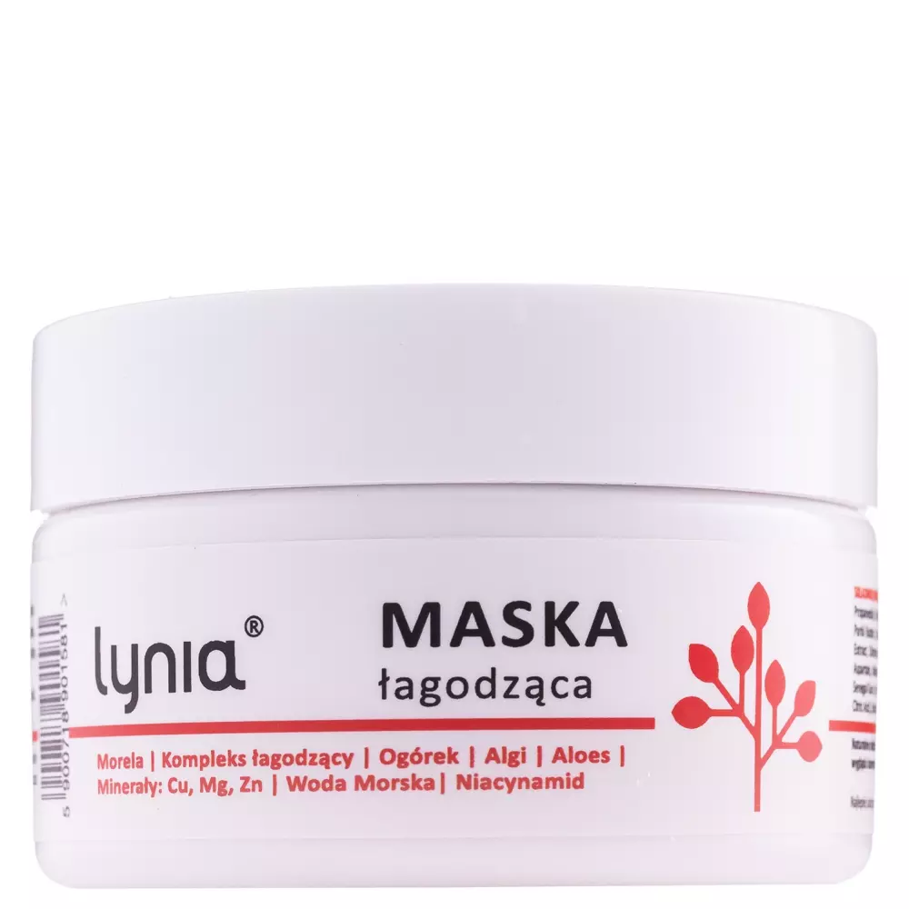 Lynia - Заспокійлива крем-маска - Kremowa Maska Łagodząca - 50ml