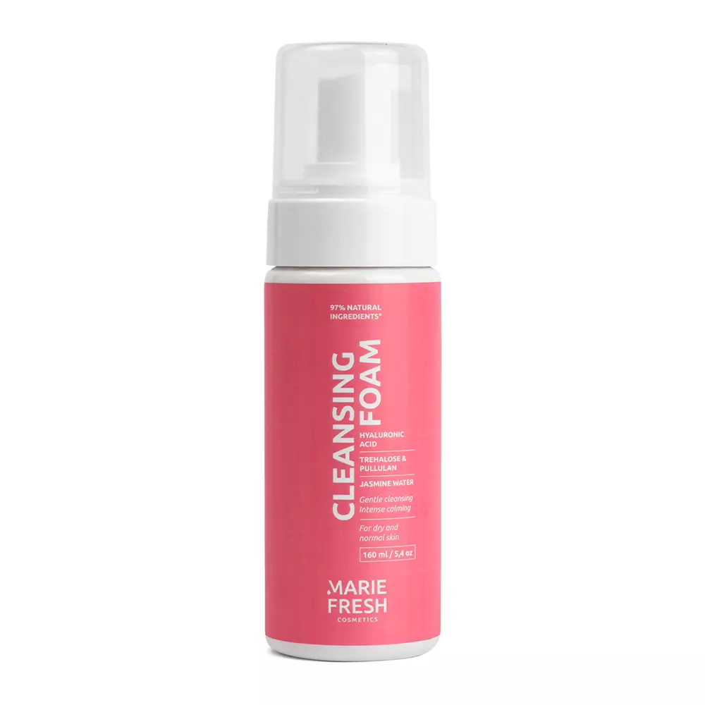Marie Fresh Cosmetics - Cleansing Foam for Dry and Normal Skin - Пінка для вмивання сухої та нормальної шкіри - 160ml