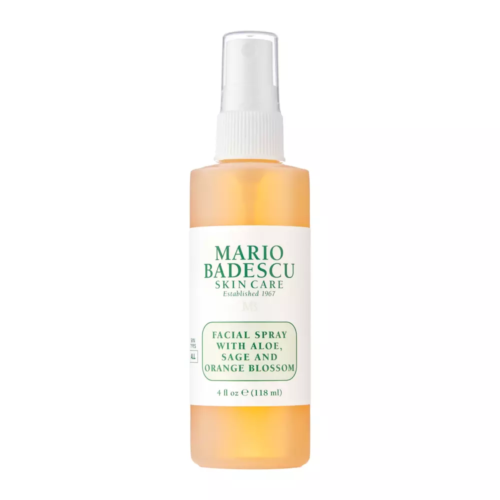 Mario Badescu - Спрей для обличчя з алое та шавлією - Facial Spray with Aloe, Sage & Blossom - 118ml