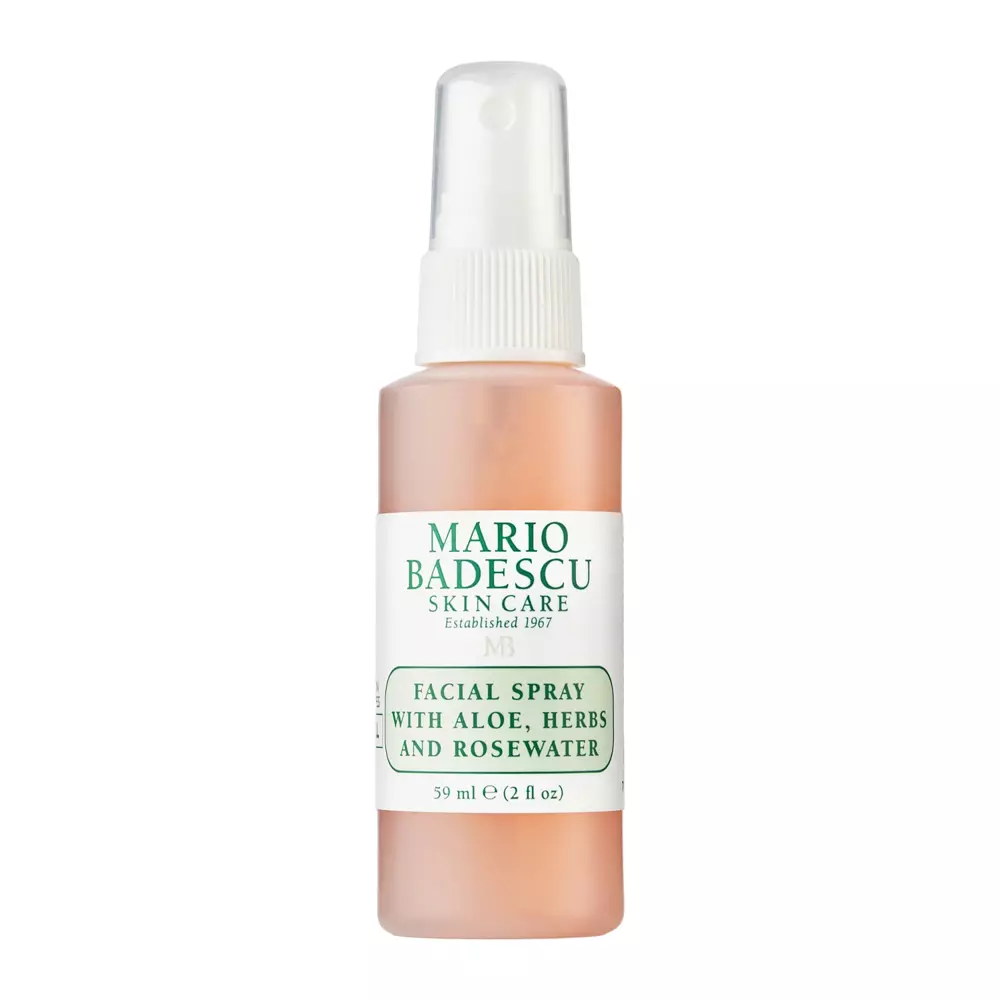 Mario Badescu - Спрей для обличчя з алоє, травами та трояндовою водою - Facial Spray With Aloe, Herbs & Rosewater - 59ml