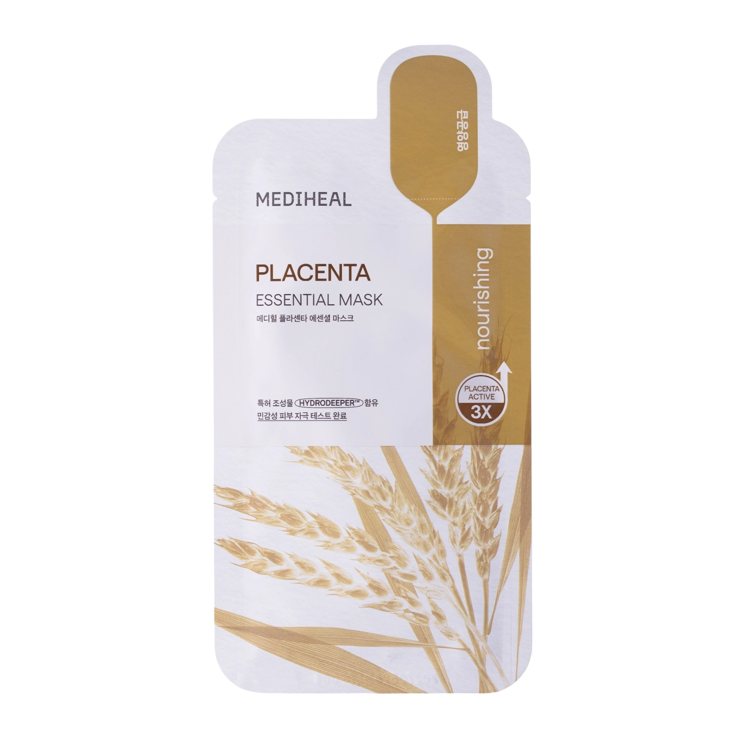 Mediheal - Placenta Essential Mask - Живильна тканинна маска з фітоплацентою - 1шт./24ml