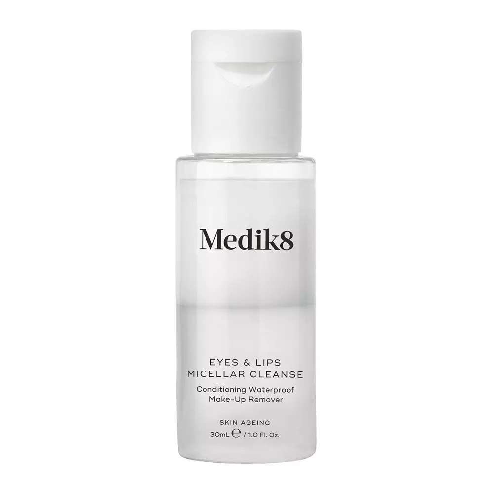 Medik8 - Трифазний міцелярний засіб для зняття макіяжу - Try Me Size - Eyes & Lips Micellar Cleanse - 30ml