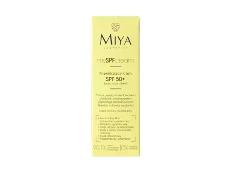 Miya - Зволожуючий крем SPF50 + - mySPFcream - 40ml