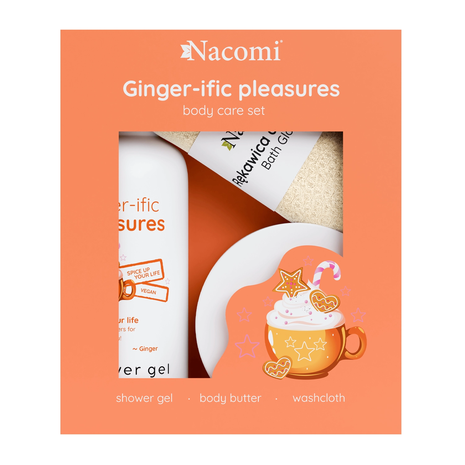 Nacomi - Ginger-ific Pleasures - Святковий набір