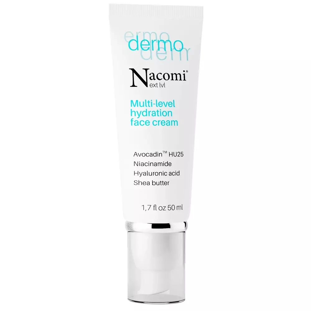 Nacomi - Інтенсивно зволожувальний крем для обличчя - Dermo - Multi-level Hydration Face Cream - 50ml