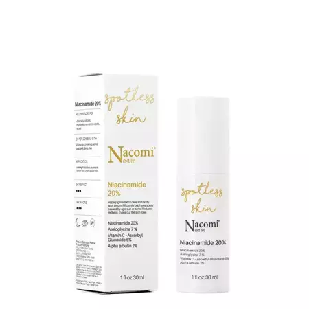 Nacomi - Next Level - Niacinamide 20% - Точкова освітлювальна сироватка з ніацинамідом 20% - 30ml