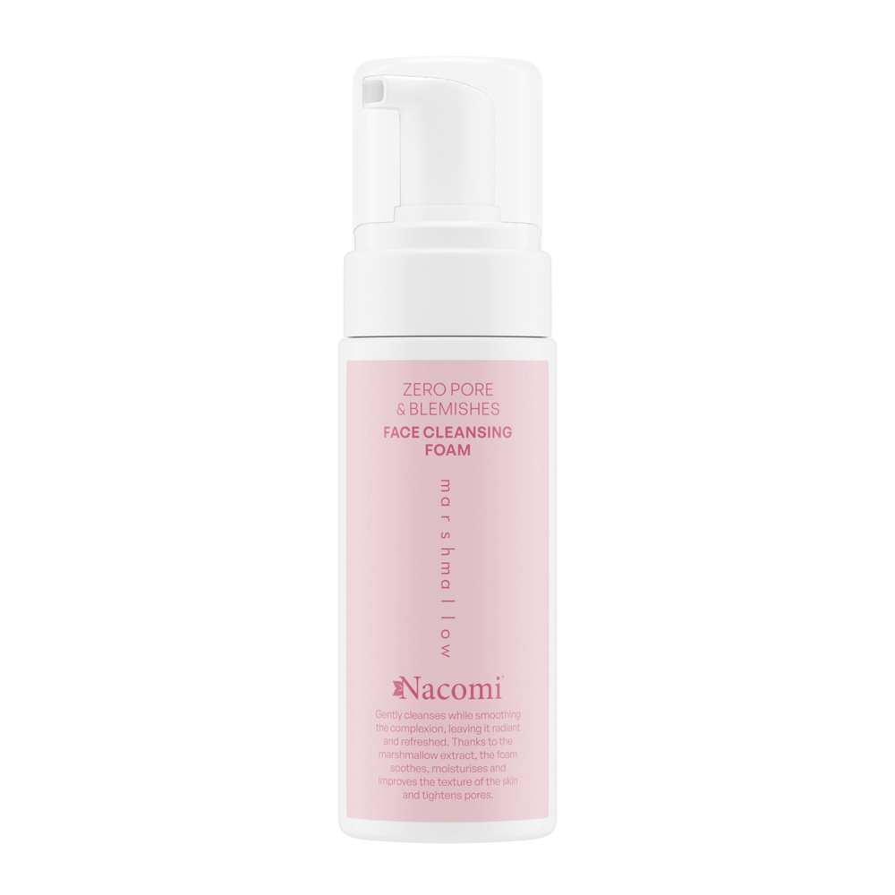 Nacomi - Zero Pore & Blemishes Face Cleansing Foam - Пінка для вмивання обличчя - Marshmallow - 150ml