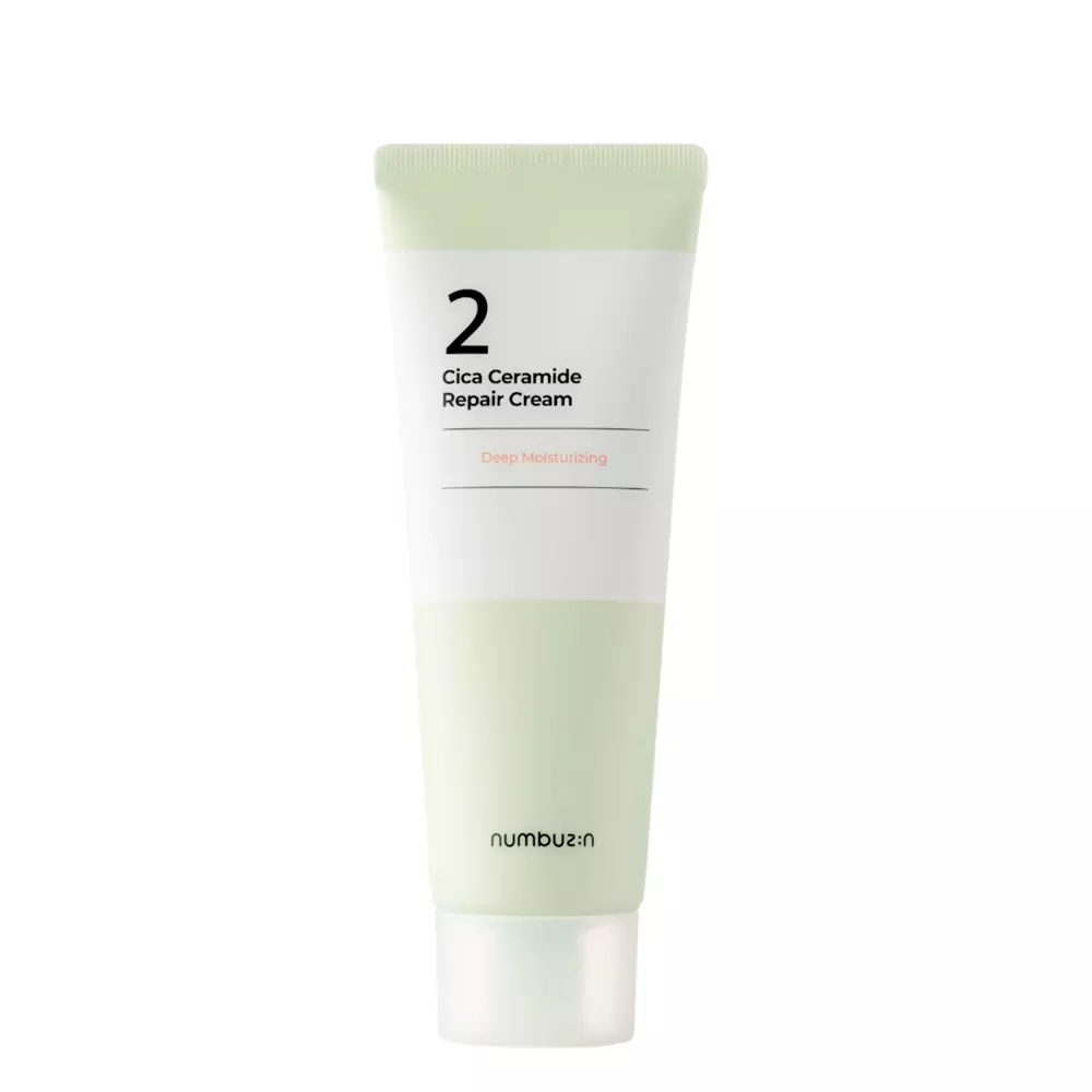 Numbuzin - No.2 - Відновлювальний крем із церамідами та центаллою - Cica Ceramide Repair Cream - 60ml