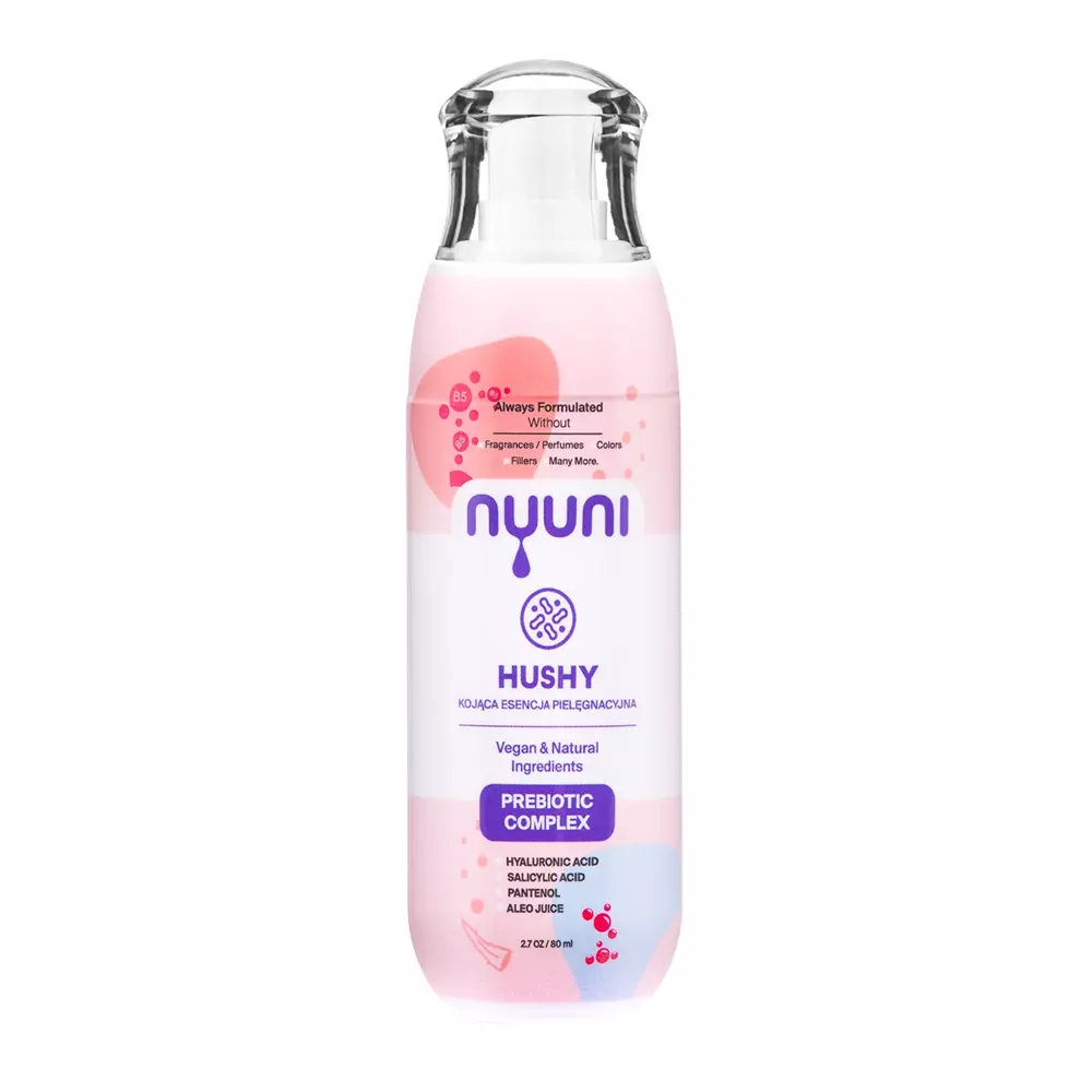Nuuni - Hushy - Заспокійлива есенція для обличчя - 80ml