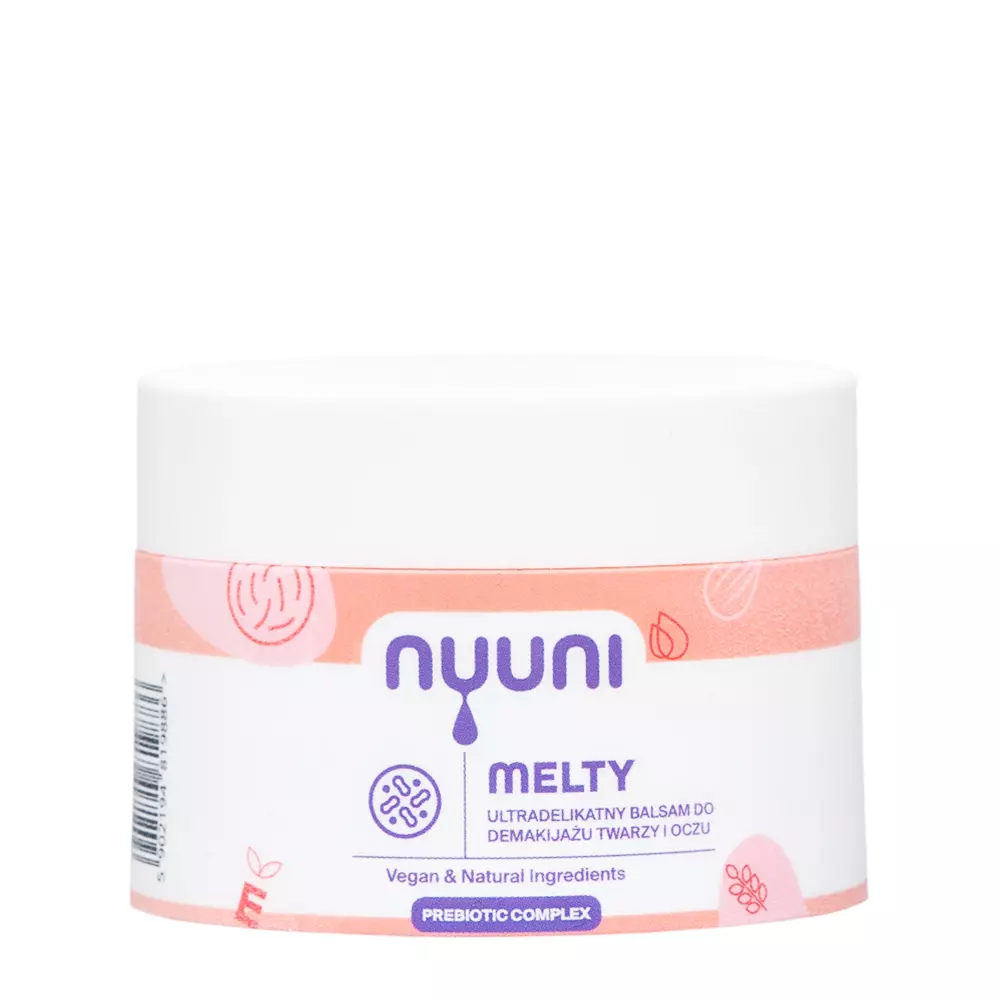 Nuuni - Melty - Ніжний бальзам для зняття макіяжу з обличчя та очей - 50ml