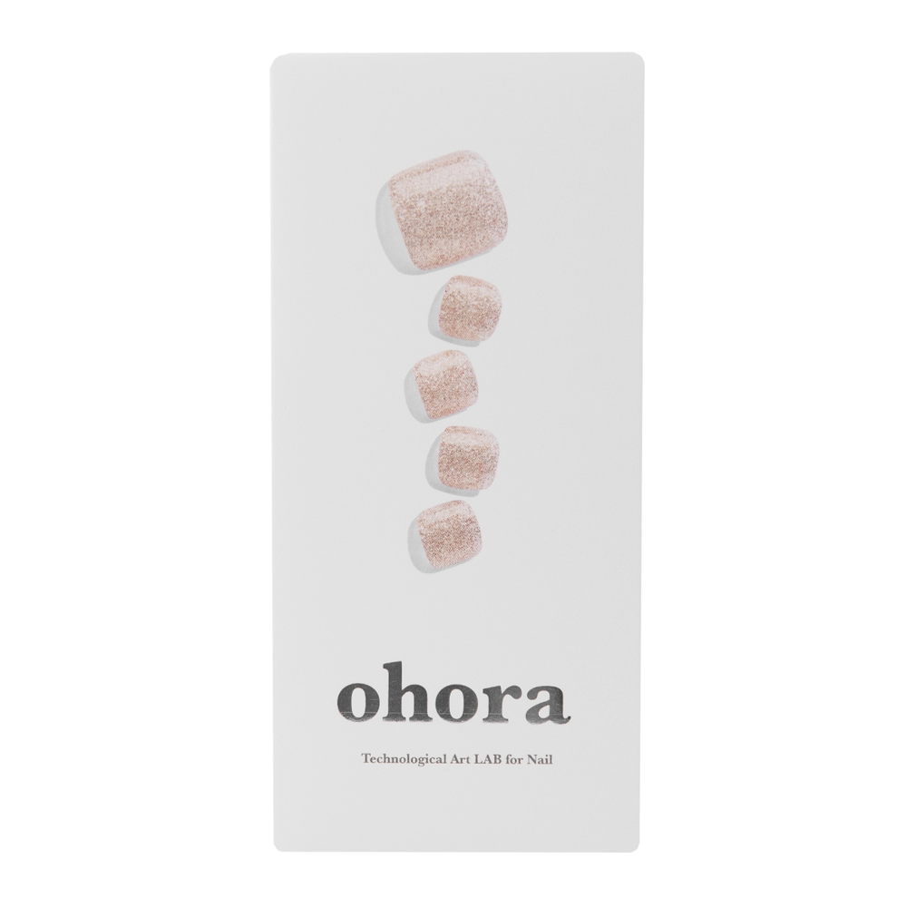 Ohora - Semicured Gel Nail - Гелеві наліпки для нігтів - Pedicure - P. Diamant - 30шт.