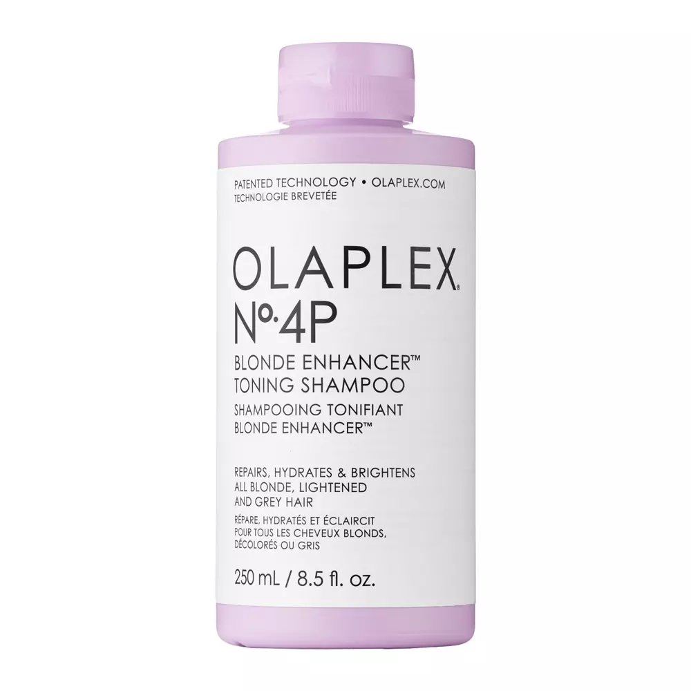 Olaplex - Тонуючий фіолетовий шампунь для блонду - No. 4P Blonde Enhancer Toning Shampoo - 250ml
