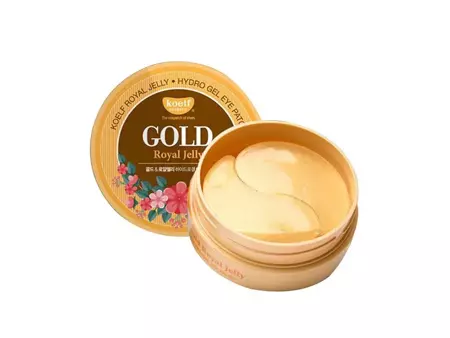 PETITFEE- Koelf Gold & Royal Jelly Eye Patch - Гідрогелеві патчі з маточним молочком та золотом
