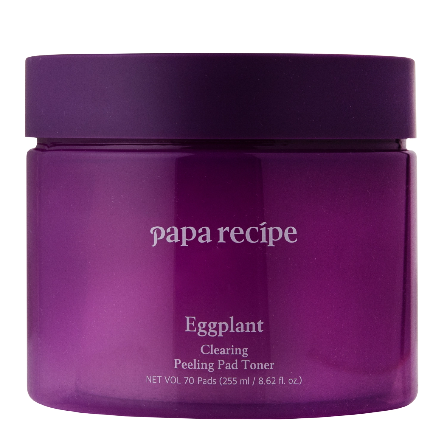 Papa Recipe - Eggplant Clearing Peeling Pad Toner - Пілінг-педи для обличчя - 70шт.