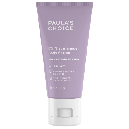 Paula's Choice - 5% Niacinamide Body Serum - Легка сироватка для тіла з ніацинамідом і пантенолом - 30ml