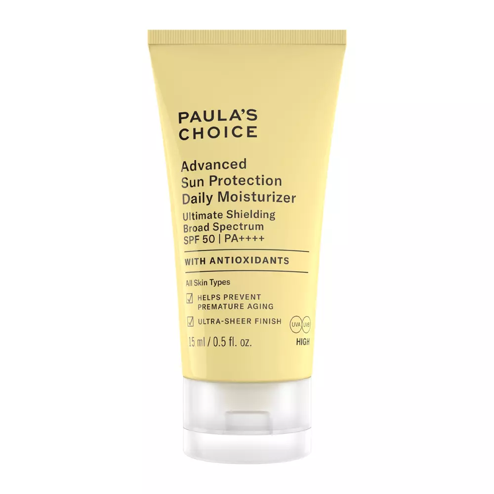 Paula's Choice - Advanced Protection Daily Moisturiser SPF 50 PA++++ - Зволожувальний сонцезахисний крем - 15ml