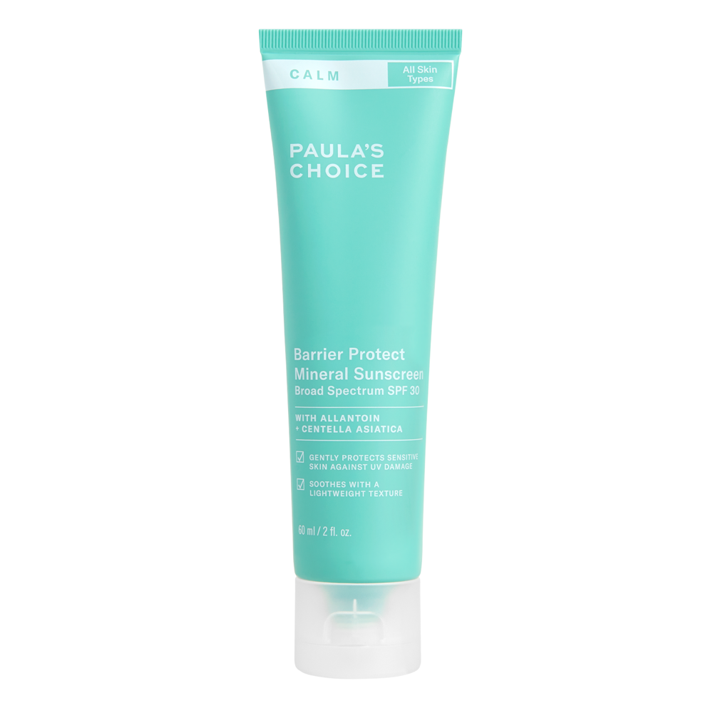 Paula's Choice - Calm Barrier Protect Mineral Sunscreen SPF 30 - Мінеральний сонцезахисний крем - 60ml