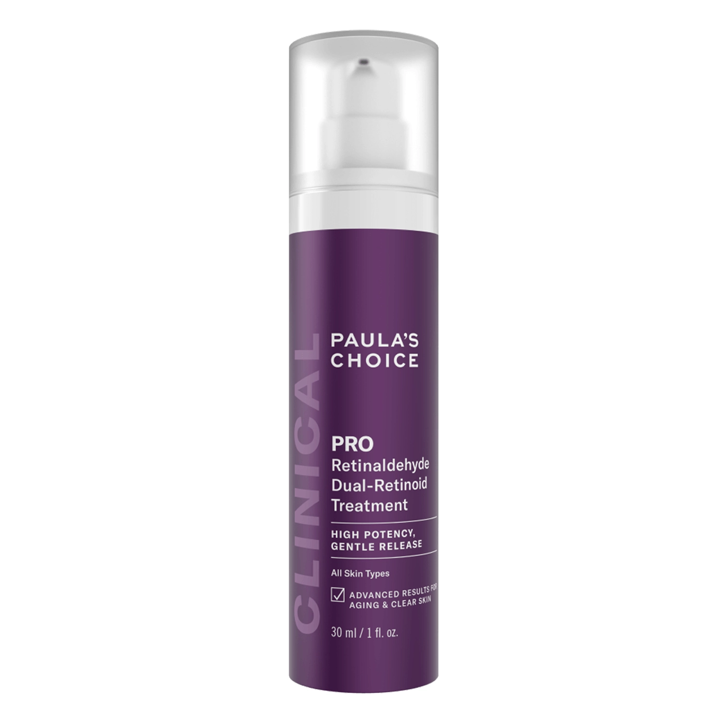 Paula's Choice - PRO Retinaldehyde Dual-Retinoid Treatment - Активна сироватка з подвійним ретиноїдом - 30ml