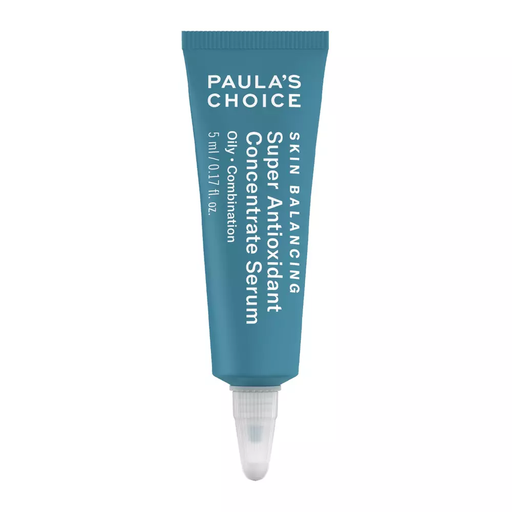 Paula's Choice - Skin Balancing - Антиоксидантна сироватка проти комедонів - Super Antioxidant Concentrate Serum - 5ml