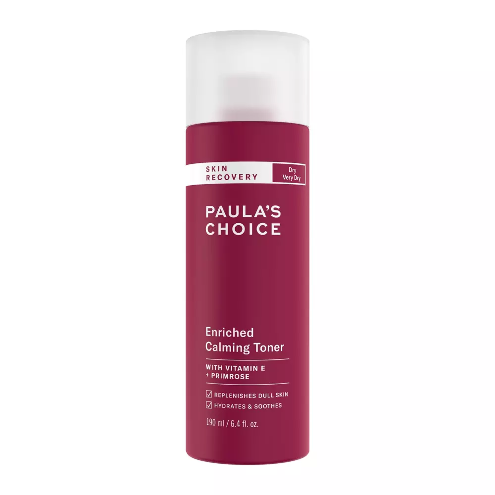 Paula's Choice - Skin Recovery - Enriched Calming Toner - Заспокійливо-регенерувальний тонік для сухої шкіри - 190ml