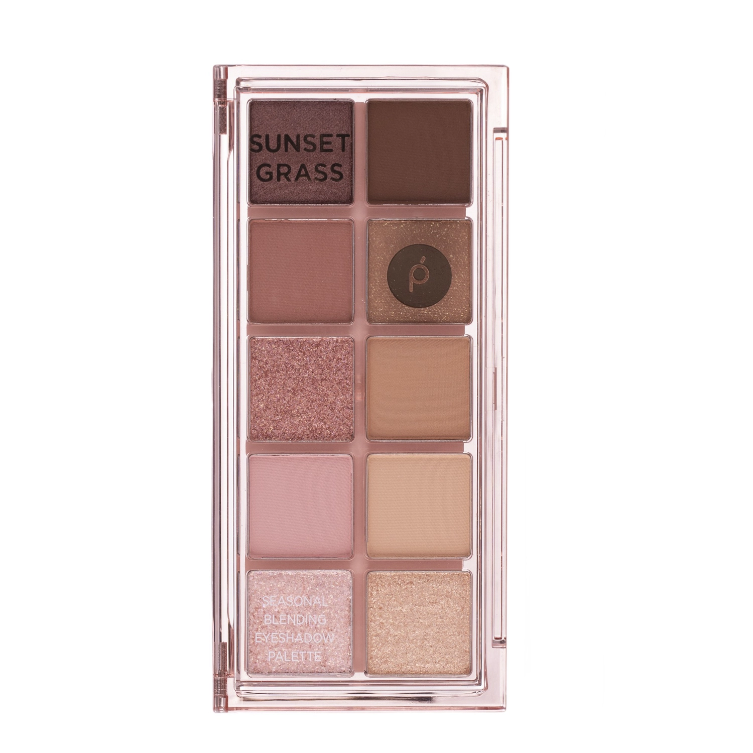 Peach C - Seasonal Blending Eyeshadow Palette - Палітра тіней для повік - 01 Sunset Grass - 7,5g