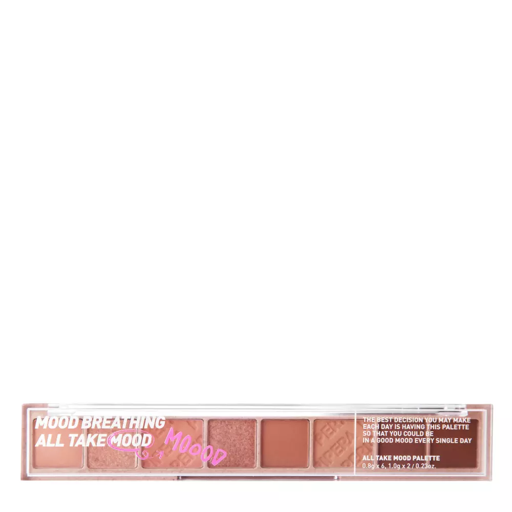 Peripera - All Take Mood Palette - Палітра тіней - 01 Mood Breathing - 6,8g