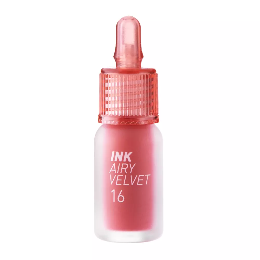 Peripera - Ink Airy Velvet - Оксамитовий тінт для губ - 16 Favorite Orange Pink - 4g