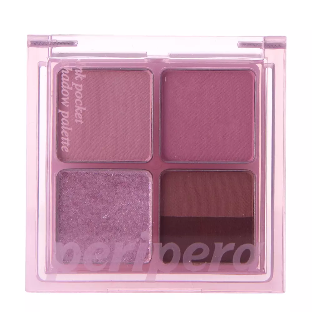 Peripera - Ink Pocket Shadow Palette - Тіні для повік - 002 Cool Summer Vibe - 4 x 1,6g