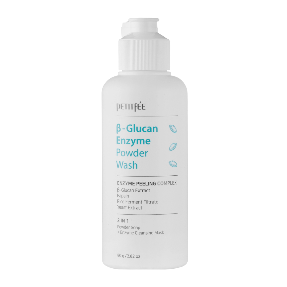 Petitfee - Beta-Glucan Enzyme Powder Wash - Ензимна пудра для очищення обличчя - 80g