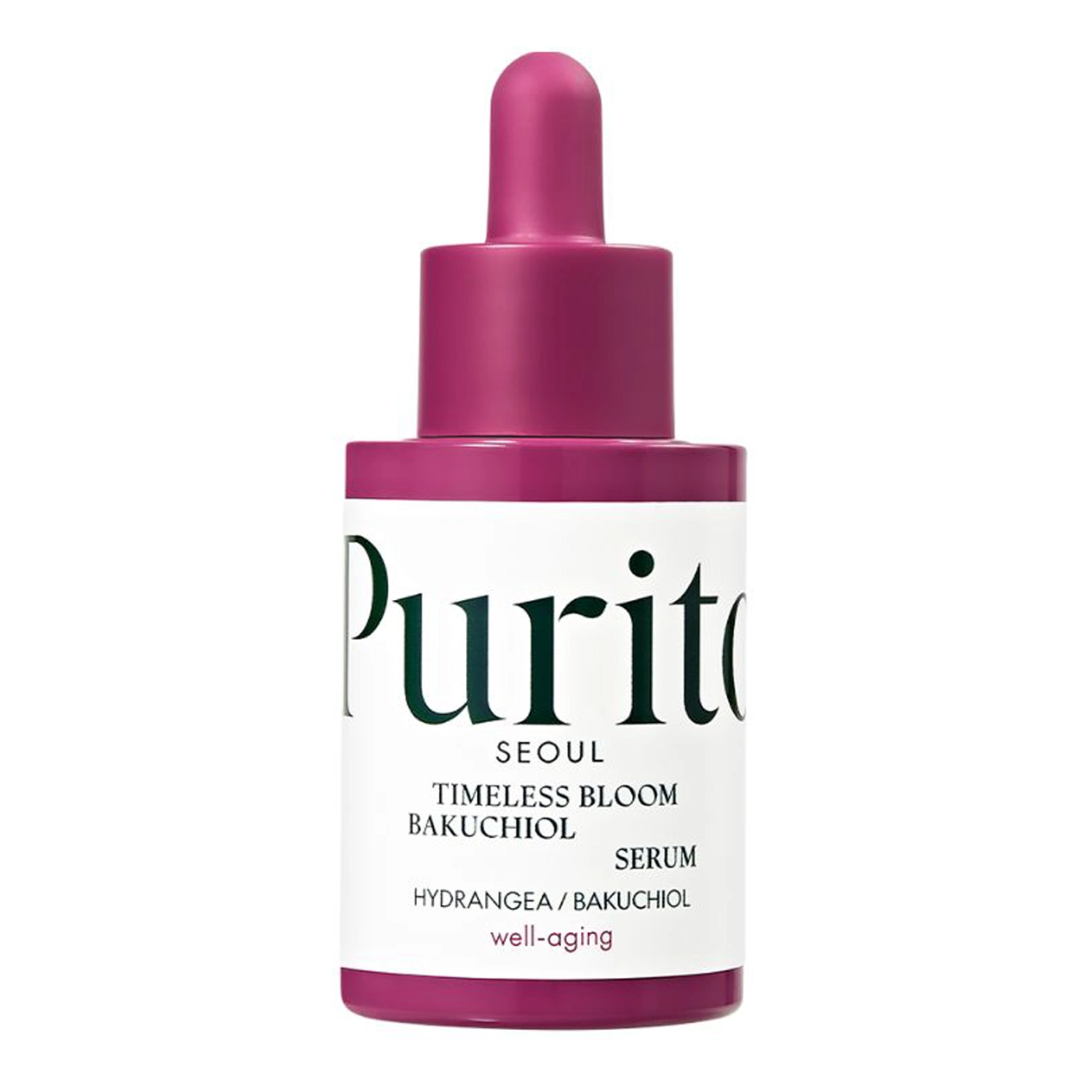 Purito Seoul - Timeless Bloom Bakuchiol Serum - Сироватка проти зморшок з бакучиолом - 30ml