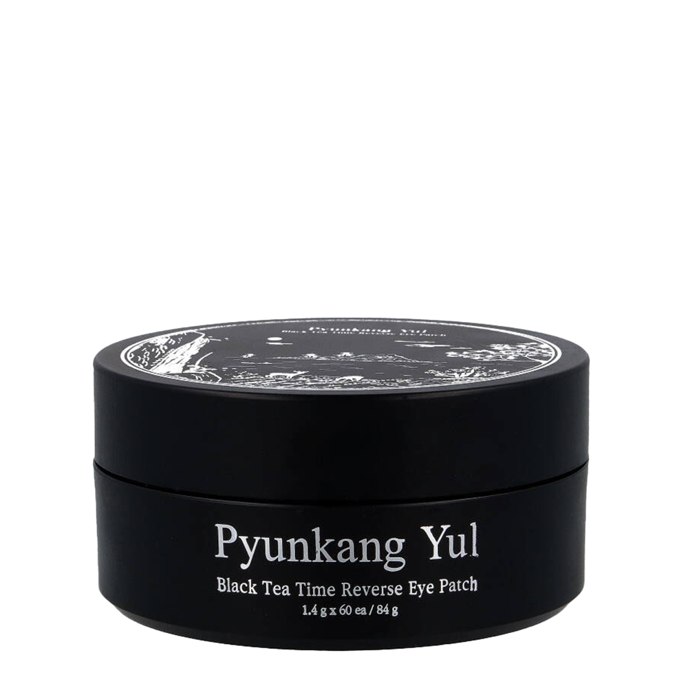 Pyunkang Yul - Гідрогелеві патчі під очі - Black Tea Time Reverse Eye Patch - 60 шт.