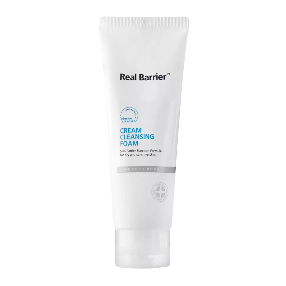 Real Barrier - Cream Cleansing Foam - Кремова пінка для вмивання обличчя - 120ml