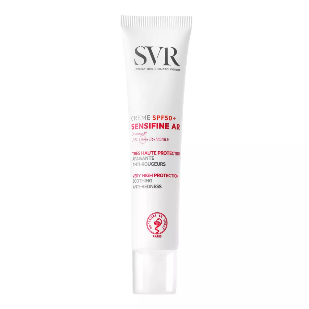SVR - Заспокійливий крем для судинної шкіри з високим ступенем захисту від сонця - Sensifine AR Creme SPF50+ - 40ml