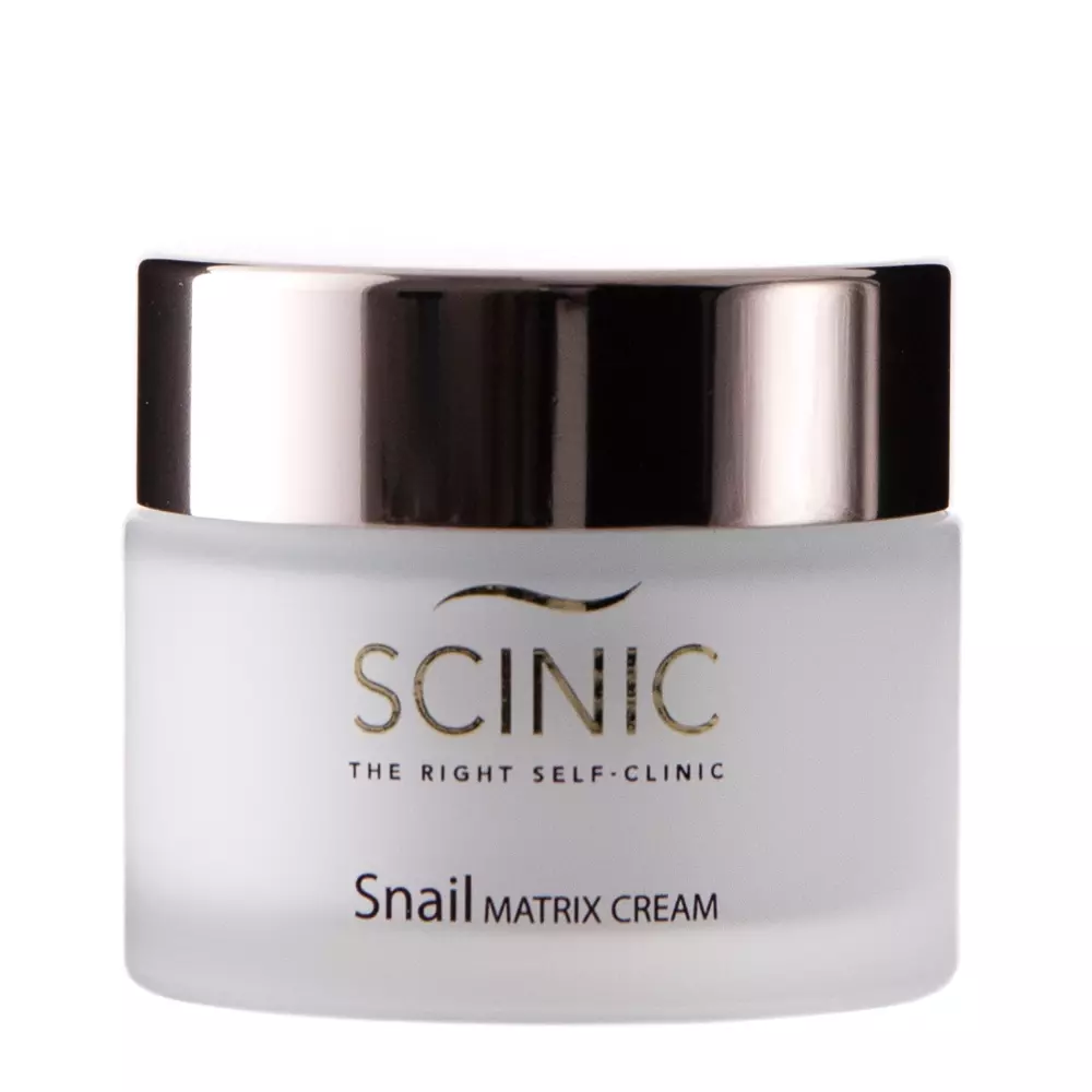 Scinic - Snail Matrix Cream - Зволожувальний крем з муцином равлика - 50ml